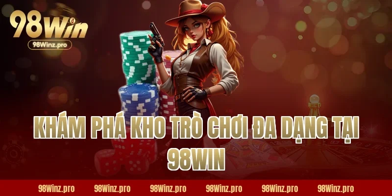 Khám phá kho trò chơi đa dạng tại 98WIN